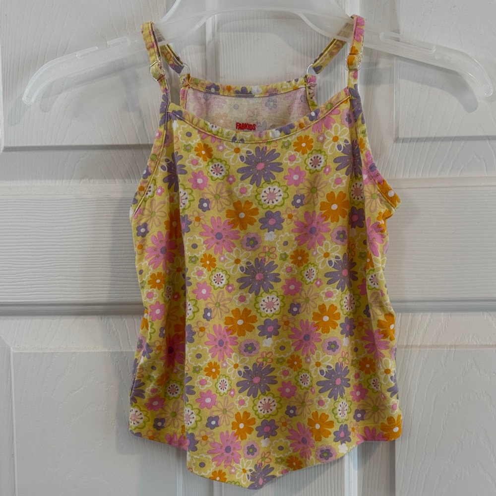 Fabkids Vibrant Floral Tank Top